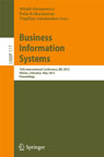 Business Information Systems Workshops - Lecture Notes in Business Information Processing